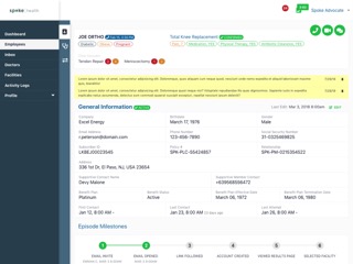 SpokeHealth admin members screen 2